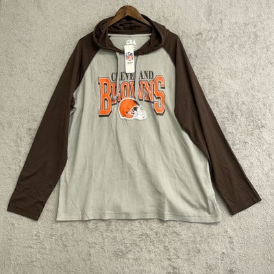 NEW Cleveland Browns NFL Team Apparel Men's 2XL Hoodie