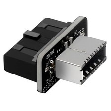 USB 3.2 Gen 1 to USB 3.2 Gen 2 Header Adapter Motherboard 19Pin to Type-E H...