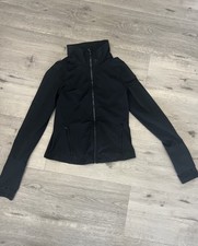 Under Armour All Seasons Gear Womens Small Black Jacket Fitted Full Zip