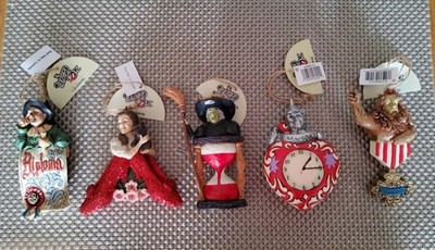 Wizard of Oz Ornamente / Zauberer von Oz , Jim Shore, Heartwood, Enesco, 5 Stck.