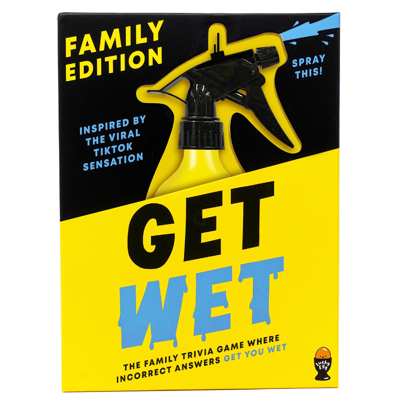 Промокни всей семьей: Веселая игра, В которой За неправильные ответы Ты промокнешь до нитки Возраст от 8 до 2 лет