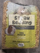 STROHEINSTREU 2 KG HOCHWERTIGE HAUSTIEREINSTREU FÜR KANINCHEN MEERSCHWEINCHEN & CHINCHILLAS