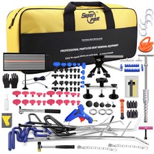 Pdr 118pc Dent Repair Kit - Paintless Puller Push Rods For Car Haildoor Dings Pdr 118pc Dent Repair Kit - Paintless Puller Push Rods For Car Haildoor Dings