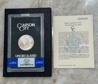 1885-CC GSA Carson City Silver Morgan Dollar - NGC MS64 w/ Box and COA