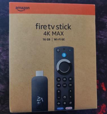 Amazon Fire TV Stick 4K Max, Atmos Streaming über Wi-Fi 6E, Ambient-TV NEU