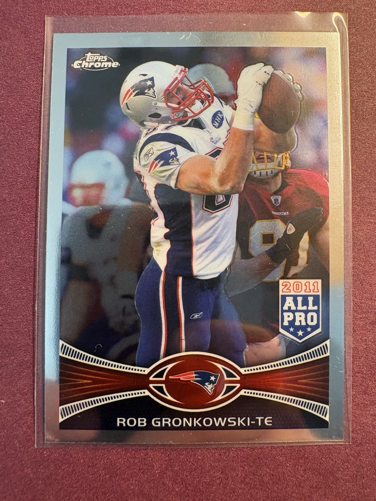 2012 Topps Chrome - All-Pro Rob Gronkowski #12 BCA Refractor /399