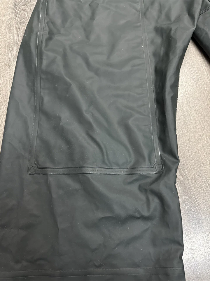 Carhartt Rubberized Waterproof Black Bib Overalls Reinforced Adjustable Rain 2XL - Image 3 of 4