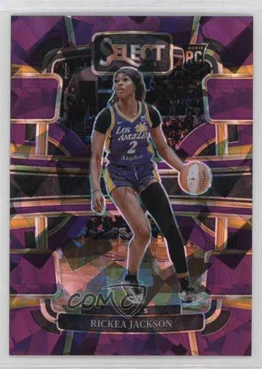 2024 Panini Select WNBA Concourse Purple Ice Prizm /149 Rickea Jackson Rookie RC