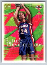 1999 Hoops WNBA #108 Kristin Folkl RC Basketball