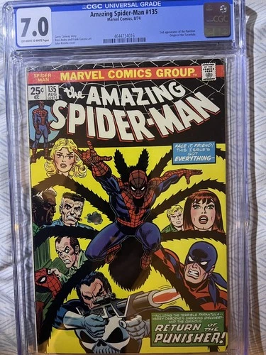 Amazing Spider-Man #135 CGC 7.0