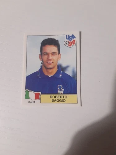 USA 94 WC Panini 314 Baggio Figurina Nuova con velina
