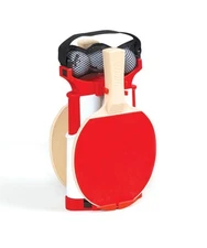 Penn Everywhere Table Tennis Net & Post Set with 2 Ping Pong Paddles and 3 Balls