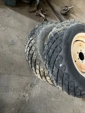 2  9.5 - 16 TURF TIRE And WHEEL 6 Lug 3-1/2” Center Hole 4-3/4” C-C SATOH BEAVER