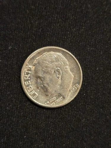 1958-D Silver Roosevelt Dime VF