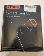Ragu 6 in 1 Camera Lens Kit for Smart Phone High-definition Optical Lens