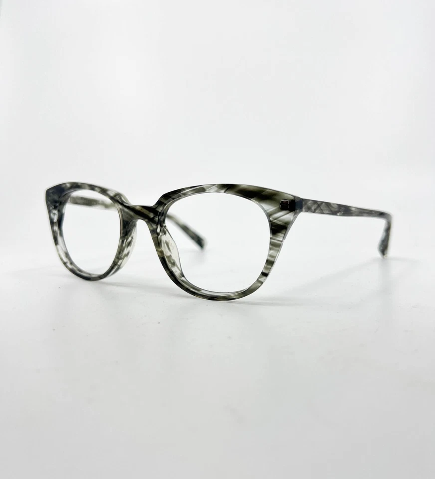 Gafas Warby Parker Chelsea 148 marco cuadrado de mármol a rayas 48-19-145 4915 Foto 2 de 4