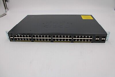 Cisco Catalyst WS-C2960X-48TS-L 2960-X Series Gigabit Cisco Catalyst WS-C2960X-48TS-L 2960-X Series Gigabit