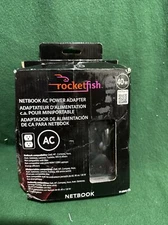 Rocketfish RF-NBAC 40W Universal AC Netbook Laptop Charger Power Adapter -4 Tips