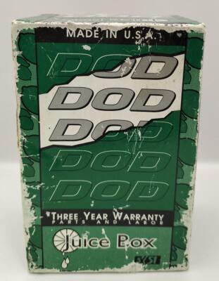 DOD FX51 Juice Box Overdrive Guitar Effects Pedal - Excellent from