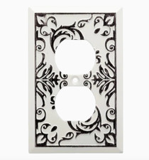W27107-WW Fairhope White Wash Single Duplex C...