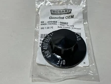 HOBART Black Thermostat Knob 450ºF 00-499488-00002 - Genuine, OEM