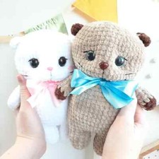 Handcrafted Crochet Kitten Pattern  Amigurumi Cat Pattern  Crochet Email