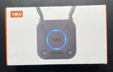 1Mii B06TX Long Range Bluetooth 5.2 Transmitter TV/PC/Projector to 2 Wireless