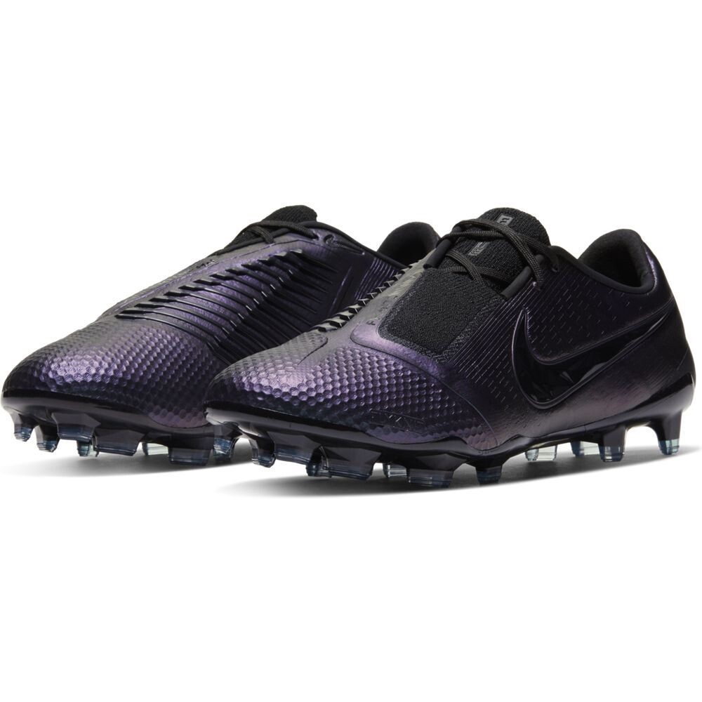 M6.5/W8 Nike Phantom Venom Elite FG Kinetic Black Soccer Cleats