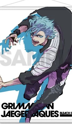 BLEACH Exhibition Tapestry Grimmjow Jaegerjaquez B2 Wall Hanging