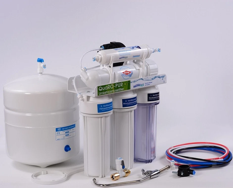 Wasserhaus QUARO Pur ECO Umkehrosmoseanlage 5-stufig mit Permeatpumpe - Bild 2 von 4