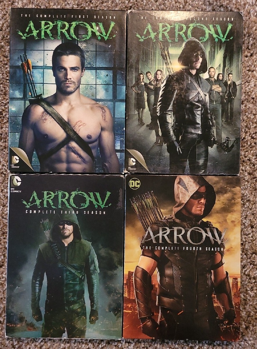 Arrow The Complete Seasons 1 Through 4 Lot DVD | eBay