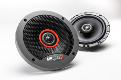 Pair MB QUART FKB116 6.5'' 240 Watt 2-Way Car Audio Speakers w/Spade Connectors