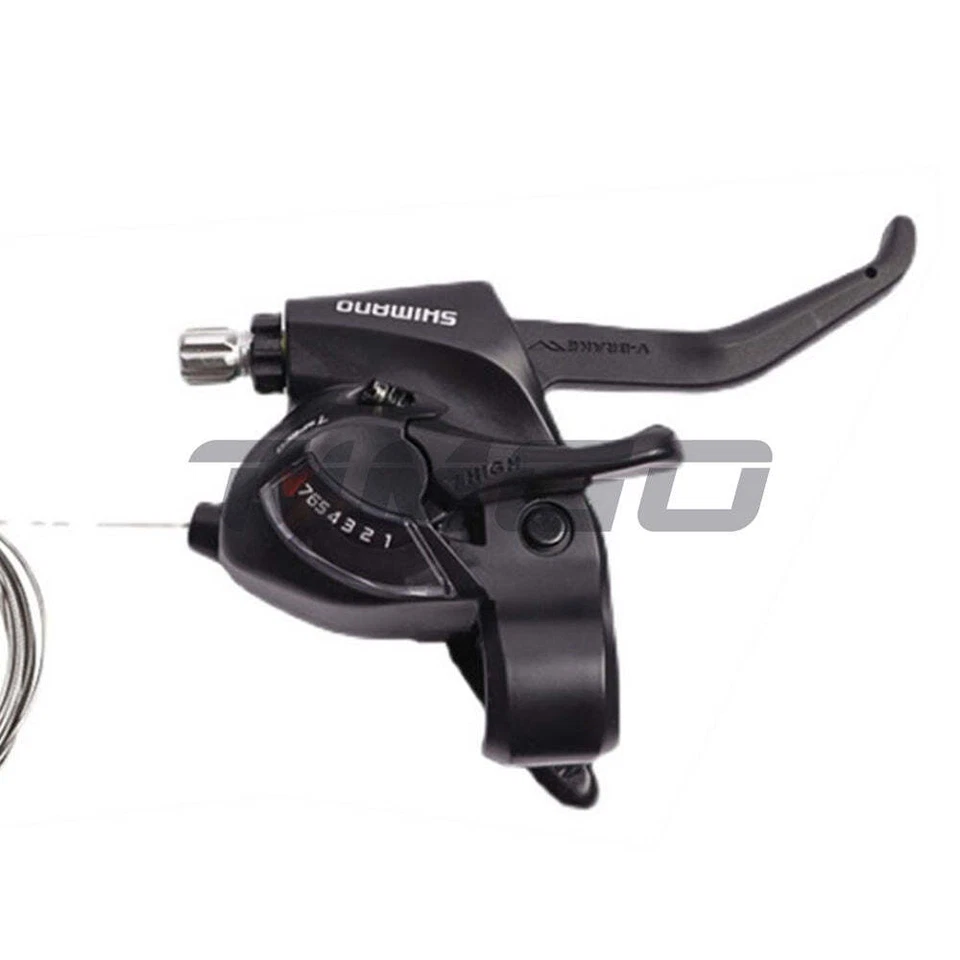 Shimano Tourney ST-EF41 3×6/7 Speed Shifter Brake Combo Lever EZ FIRE PLUS - Image 4 of 4