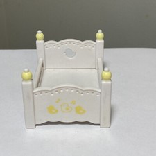 Calico Critters Triple Baby Bunk Beds: Yellow Bed Replacement No Bedding
