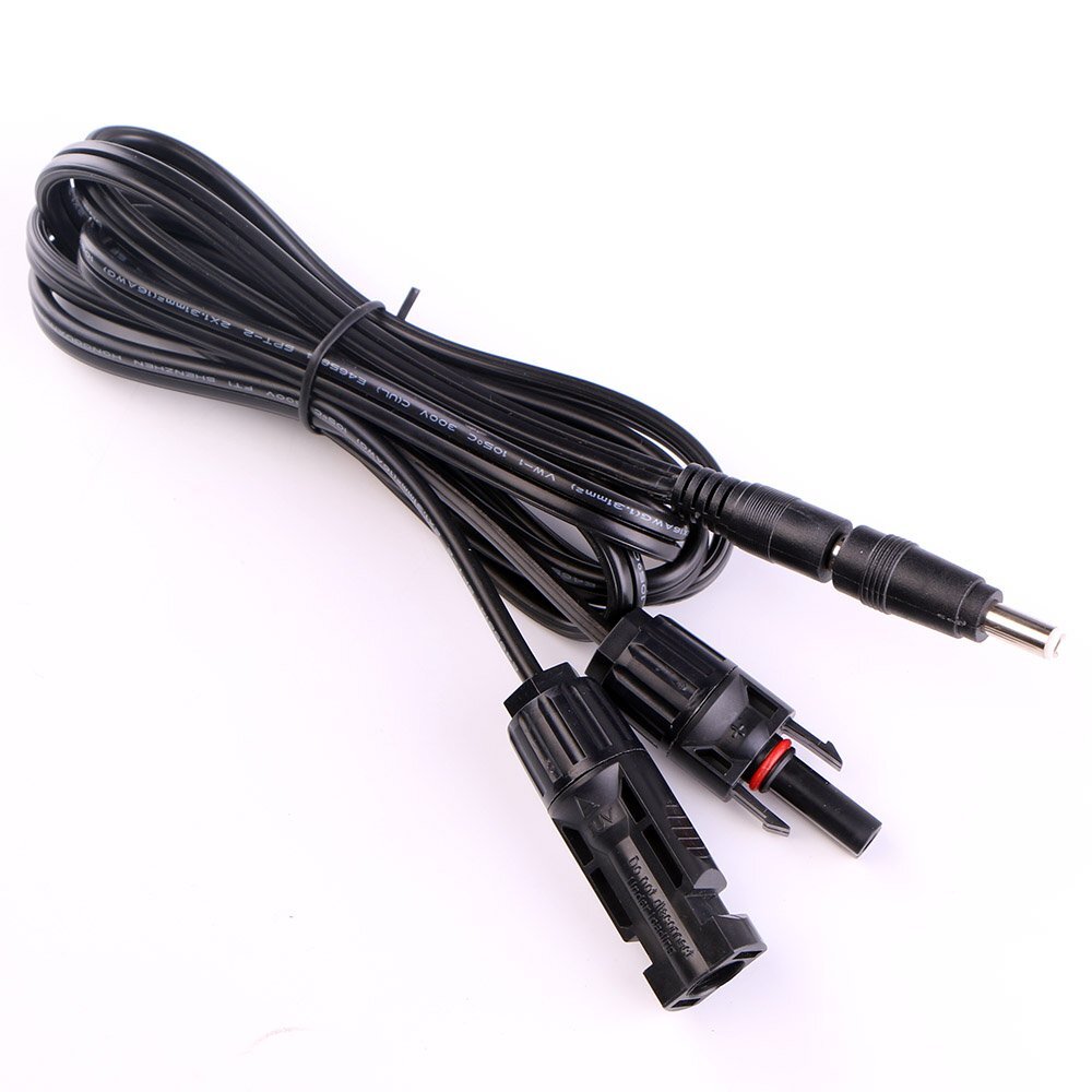 ALLPOWERS Solar Panel to 5.5x2.1mm Adapter Cable, DC 5.5x2.5mm for Power Station