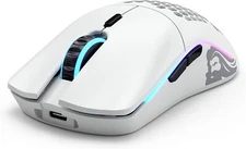 Glorious Model O Wireless Gaming Mouse Matte White RGB 19000 DPI USB C