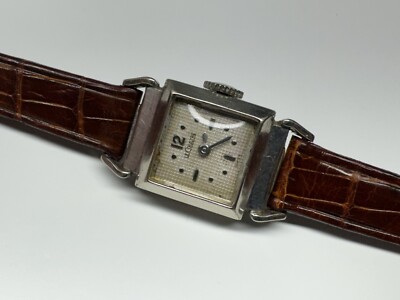 lecoultre 10 ktgf mswiss made ladies mechanical wristwatch