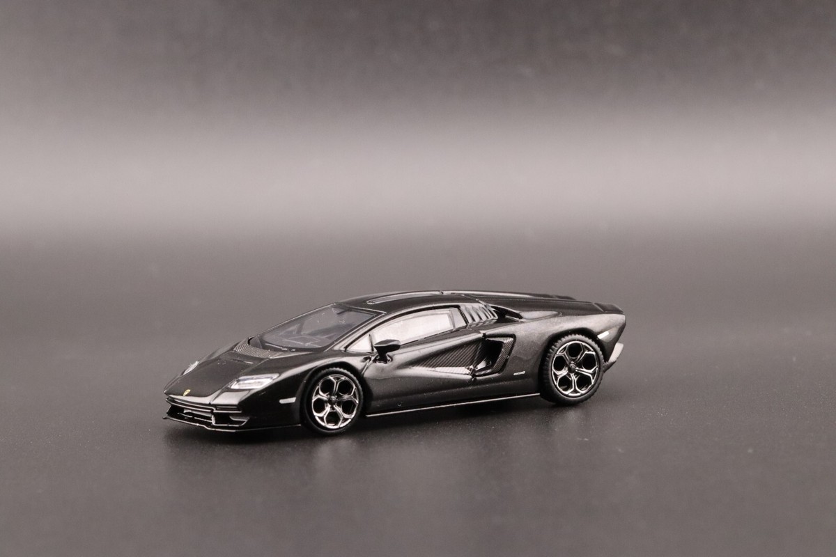 Mini GT Lamborghini Countach LPI 800-4 Nero Maia LHD MGT00607 1/64