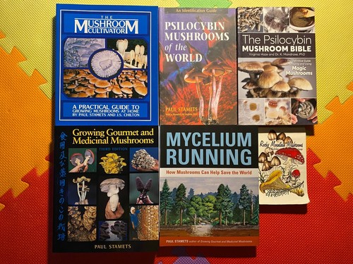 Mushroom Books Psilocybin Edible Poisonous Growing Medicinal & Identification - Picture 1 of 83