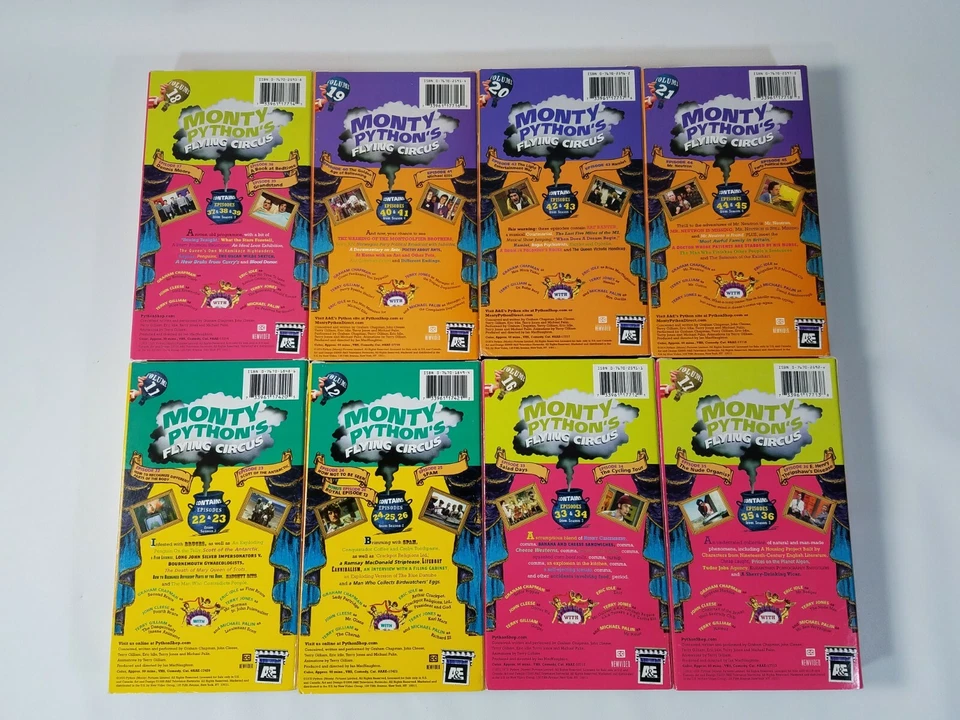 Monty Python's Flying Circus VHS Vol. 11, 12 & 16 - 21  - Image 2 of 2