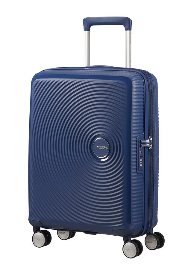 Maleta Spinner de cabina AMERICAN TOURISTER Soundbox Midnight Navy