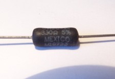 24 pcs 330 ohms wirewound resistor by Dale