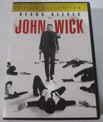 Jon Wick 2 Film Collection 2 Disc DVD 1 & Chapter 2 Keanu Reeves