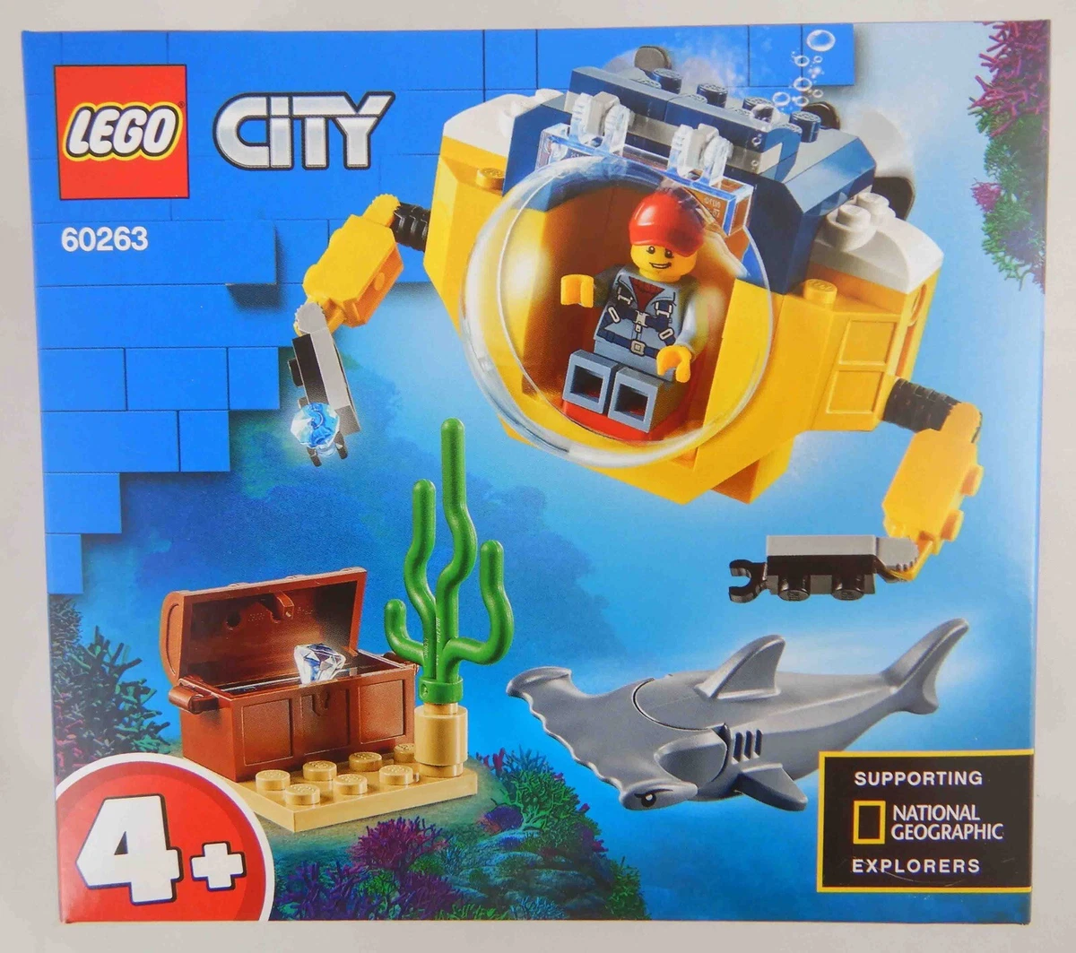 LEGO CITY 4+ 60263 OCEAN MINI SUBMARINE