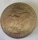 1971-D EISENHOWER  DOLLAR COIN ... "Slighty Circulated"  — photo 2