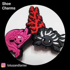 Shoe Charms "Axolotl" Set of 3