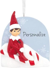 Personalized Hallmark ELF ON THE SHELF Christmas Ornament Tree Holiday Decor