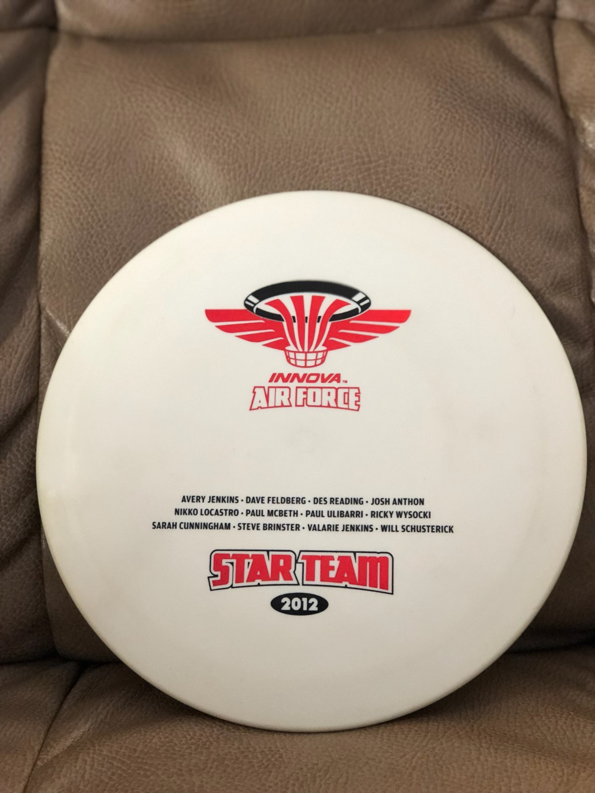 Innova Air Force 2012 estrellas equipo Estrella Eagle X 175g Con Sello Rojo Negro Nuevo Innova Air Force 2012 estrellas equipo Estrella Eagle X 175g Con Sello Rojo Negro Nuevo clásico atemporal