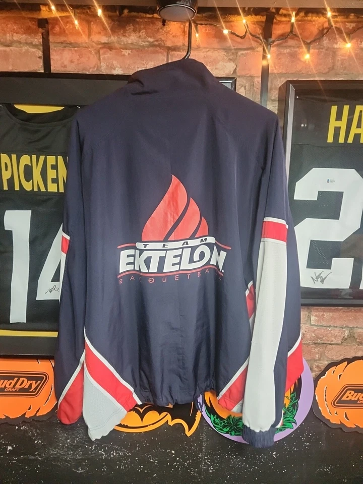 Team Ektelon 球拍外套夹克男式 XLarge 风衣套装 2 件! — 第 3/4 张图片