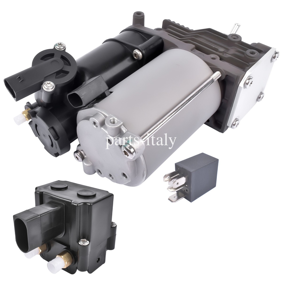 Pompa Compressore Per Sospensioni Pneumatiche Compatibile Con BMW X5 E70, X6 E71 E72 - Ricambio 37206789938, 37206799419